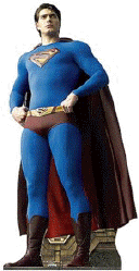 CARDCUTOUTSUPERMANHEROICPOSE